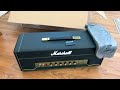 marshall 1987x 50 watt plexi head unboxing playthrough