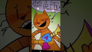 PETEY AND DOGMAN #animation #cat #art #edit #dog #dogman #shortvideo #music #animationmeme