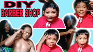 DIY BARBER SHOP AT HOME // QUARANTINE HAIRCUT 2020