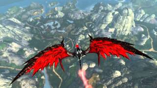 Archeage: free fall (Red Dragon Glider)