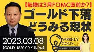 【転換は3月FOMC直前か？】ゴールド下落・どうみる現状（Seahawk代表 成田博之さん） [ウィークリーゴールド]