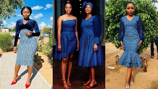 south african traditional shweshwe dresses|| 2023 Beautiful #shweshwe dresses to make you look wow!!