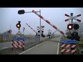 Spoorwegovergang Hindeloopen // Dutch railroad crossing