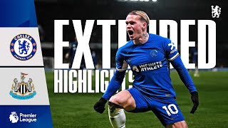 Chelsea 3-2 Newcastle Utd | Mudryk's stunner secures the win! | Highlights - EXTENDED | PL 23/24