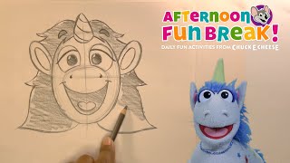 How To Draw Chuck E Afternoon Fun Break Chuck E Cheese Mp3 Mp4