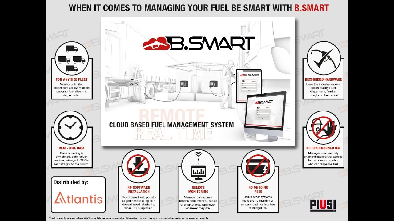 Piusi B Smart Fuel Management System - YouTube