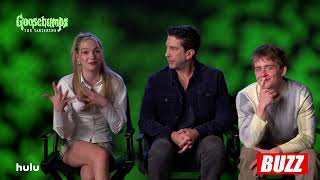 David Schwimmer, Sam McCarthy and Jayden Bartels talks “Goosebumps: The Vanishing”  | BUZZ 360