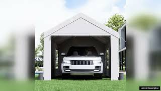 VEVOR Carport 12 x 20 ft Heavy Duty Car Canopy with Roll-up Review