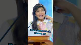 Ang impluwensya ng lola ni Imee Marcos sa kanyang paniniwala sa Seventh-Day Adventist