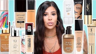 BEST AND WORST FOUNDATIONS FOR OILY SKIN | DRUGSTORE AND HIGH END.
