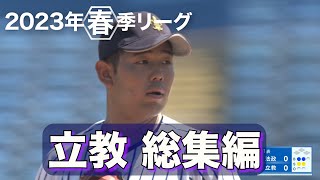 【東京六大学野球】立教大学総集編（２０２３年春季リーグ戦）