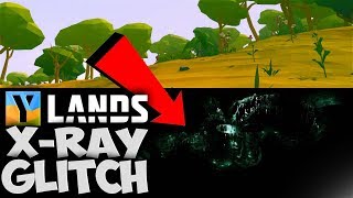 Ylands - X-RAY GLITCH TUTORIAL - How to See Underground Caves \u0026 Underwater Through Terrain in Ylands