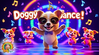 Doggy Dance Rhyme 🐾💃 | Fun Puppy Moves \u0026 Music for Toddlers @ZubiDubiKids