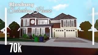 Suburban House Bloxburg Family Homes