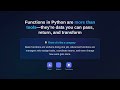Python Advanced Functions & Decorators | Python Mastery