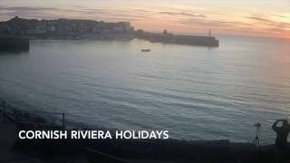 Sunrise overlooking St Ives Harbour