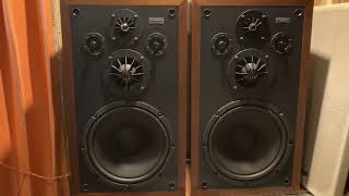 オーディオ試聴動画 Technics SB-501三栄パワーアンプ②