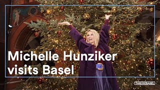 Michelle Hunziker’s Christmas break in Basel [Switzerland]