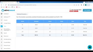 My SBI clerk prelims live mock test on oliveboard#bankingexam #ibps #sbi