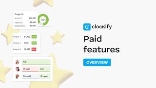 Upgrades | Clockify Features