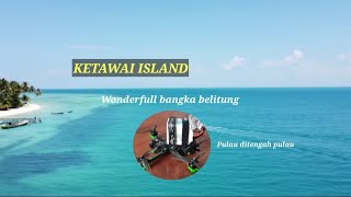 KAPAL WISATA TRADISIONAL PULAU BANGKA//Drone view//Ketawaiisland