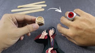 I made my Itachi Ring using POPSICLE sticks