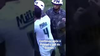 Confusão após o primeiro gol do Grêmio!    #grêmio #gaúchão #gols