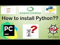 How to install Python| Anaconda|Miniconda|IDE