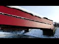 st edgar covered bridge new richmond gaspesie quebec canada dji mavic 2 zoom 2018