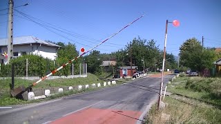 Spoorwegovergang Homorâciu (RO) // Railroad crossing // Trecere la nivel