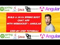 🚀 Build a Java Spring Boot CHAT App with WebSocket and Angular – Step-by-Step Tutorial!