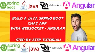 🚀 Build a Java Spring Boot CHAT App with WebSocket and Angular – Step-by-Step Tutorial!