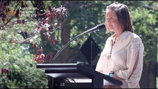 Indigenous postgraduate offers powerful speech at ANU Commencement