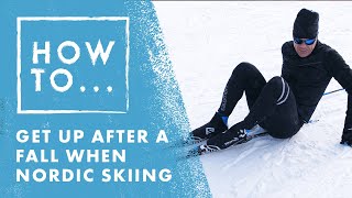 How To Get Up After A Fall When Nordic Skiing | Salomon How-To