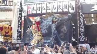 ２０１５年百舌鳥八幡宮ふとん太鼓（本町宮出　蔵出し）