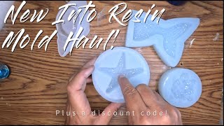 THESE NEW INTO RESIN MOLDS WILL BLOW YOUR MIND! Plus I have a discount code to share with you!