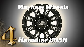 Mayhem Hammer 8050 Black Wheel