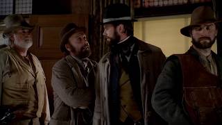 Charlie Utter Beats Francis Wolcott (Mr. W) HD Deadwood S02 E07. Garrett Dillahunt