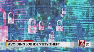 Avoiding job identity theft