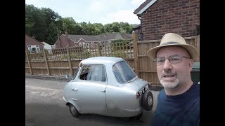 Scootacar rides again another trip to buy chicken feed in the microcar