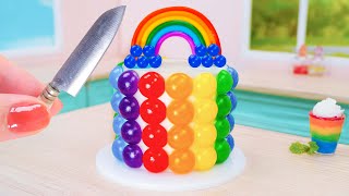 Best Of Miniature Rainbow Cake 🌈🎉20+ Miniature Rainbow Cake Decorating 🎨✨Sweet Rainbow