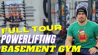 Jose Gonzalez Powerlifting Basement Gym Tour