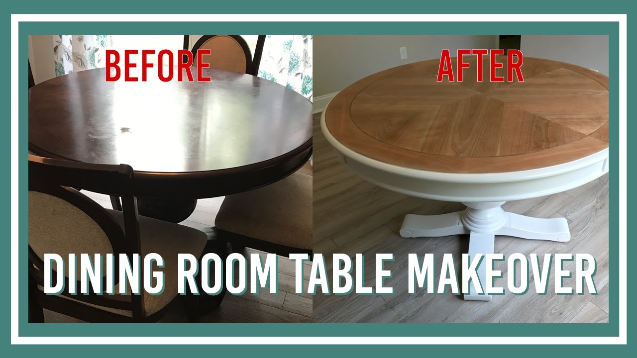 Dining Room Table Makeover Youtube