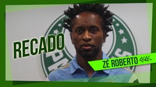 Zé Roberto manda o primeiro recado para o torcedor do Palmeiras