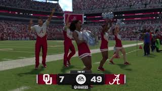 {LIVE} Year 2  #1 Alabama Kickoff vs #22 ND N More|College Football 25 PS5