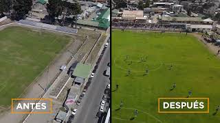 ANTES Y DESPUÉS: ESTADIO MUNICIPAL