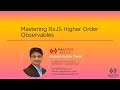 Mastering RxJS Higher Order Observable Introduction