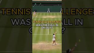 Was This Ball In or Out? #shorts #tennis #wimbledon