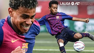 The BEST of LAMINE YAMAL LALIGA FC FUTURES!