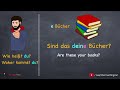 revised a1 lesson 24 possessive articles in german possessivartikel learn german